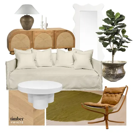 Natural Contemporary Interior Design Mood Board by timberandwhite on Style Sourcebook