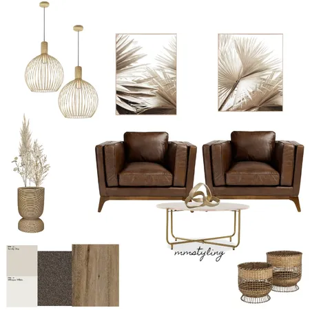 Lounge Room Interior Design Mood Board by MM Styling on Style Sourcebook