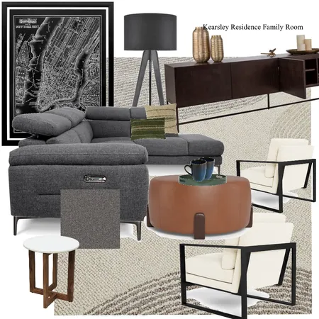 Kearsley Residence Family Room M3 Interior Design Mood Board by Viki on Style Sourcebook