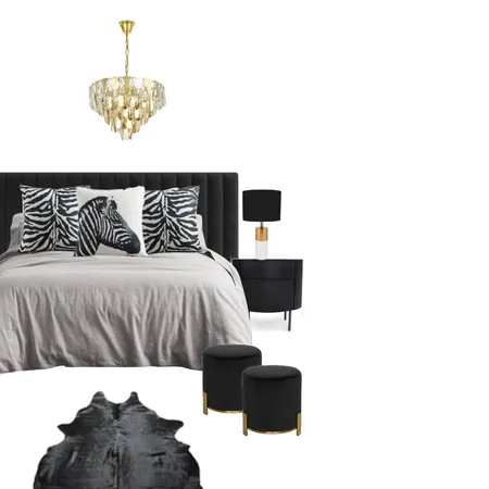 bedroom zebra Interior Design Mood Board by amandanakhle on Style Sourcebook