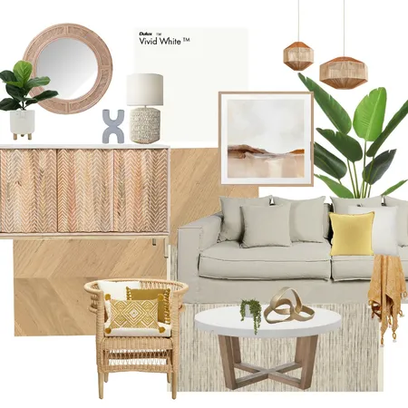 Natural Contemporary Interior Design Mood Board by Lauren Cardilini on Style Sourcebook