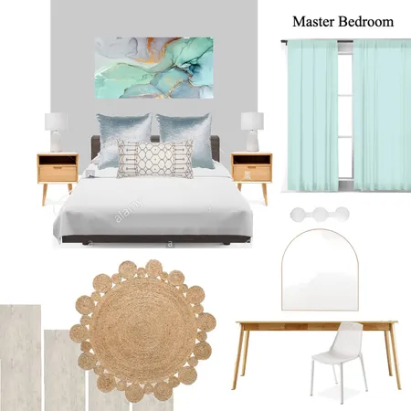 Ryan 3 Master Bedroom Interior Design Mood Board by STK on Style Sourcebook