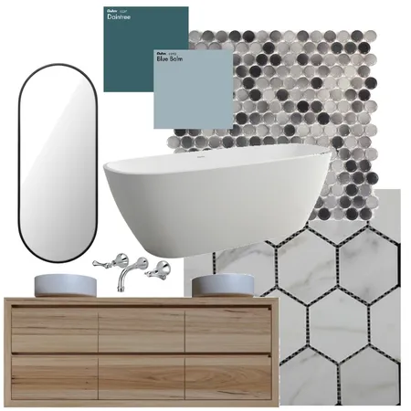Bathroom 1 Interior Design Mood Board by Elaina on Style Sourcebook