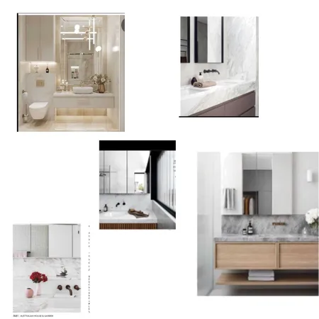 Main bathroom / powder ideas - hotel style Interior Design Mood Board by jwarhurst01 on Style Sourcebook