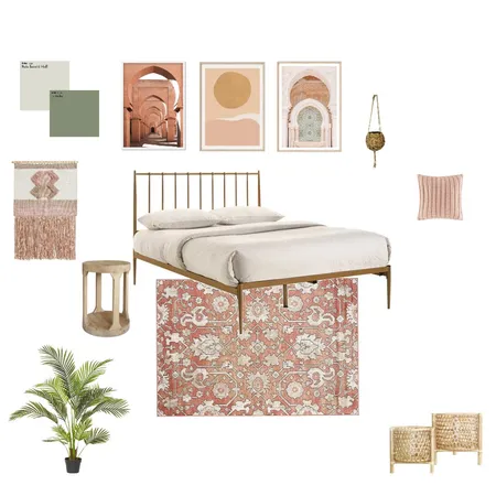 Boho Master bedroom Interior Design Mood Board by kaybank27 on Style Sourcebook