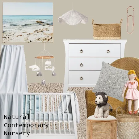 NATURALCONTEMPORARY NURSERY Interior Design Mood Board by L-A on Style Sourcebook