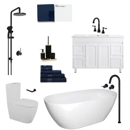 Ciara's Bathroom Interior Design Mood Board by Nikita.Thompson on Style Sourcebook