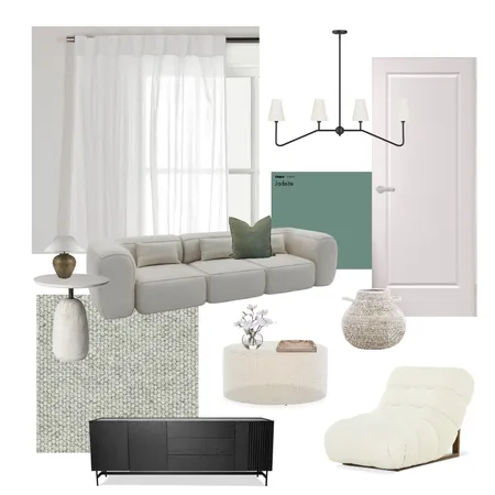 Formal Living Room - Green Interior Design Mood Board by Kayrener on Style Sourcebook