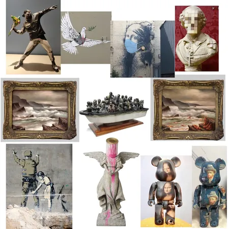 BANKSY LIGHT Interior Design Mood Board by molybrown on Style Sourcebook