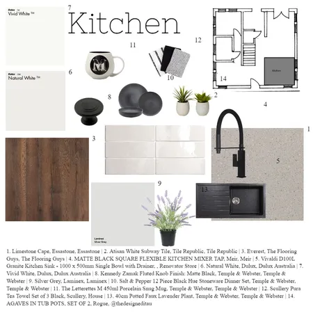 Kitchen Interior Design Mood Board by madison199 on Style Sourcebook