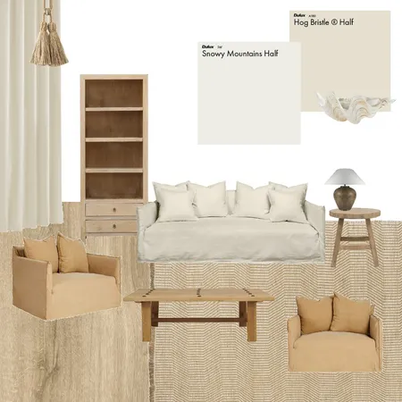 Natural Contemporary living room Interior Design Mood Board by Tasha McCoy on Style Sourcebook