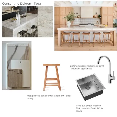 white kitchen Interior Design Mood Board by bindivella on Style Sourcebook