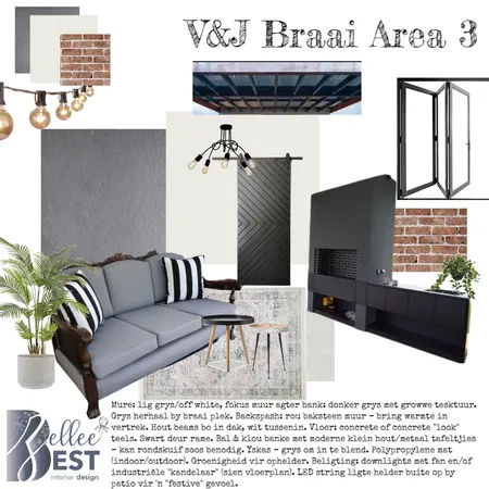 V&J Braai 3 Interior Design Mood Board by Zellee Best Interior Design on Style Sourcebook