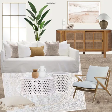 Natural Contemporary Living Room Interior Design Mood Board by Decor n Design on Style Sourcebook