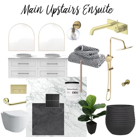 Main Upstairs Ensuite Interior Design Mood Board by Kathy H on Style Sourcebook