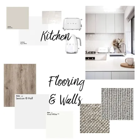 Kitchen Wall Flooring Interior Design Mood Board by Webbhouse on Style Sourcebook