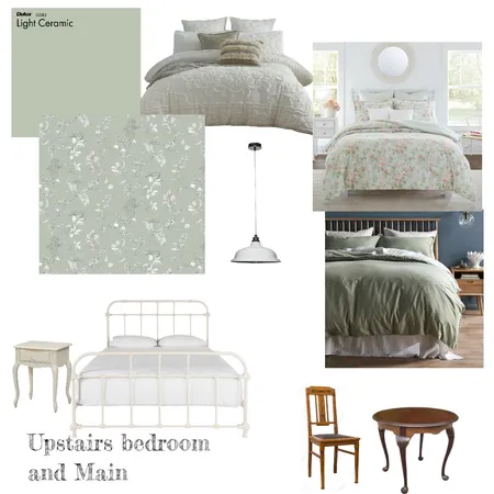 Button Upstairs and main bedroom Interior Design Mood Board by Simply Styled on Style Sourcebook