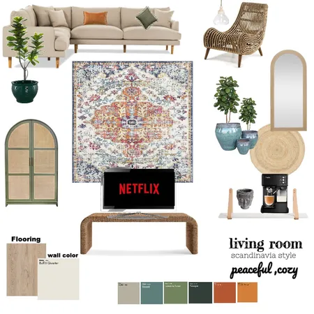 Scandinavian style Interior Design Mood Board by shortiifab on Style Sourcebook