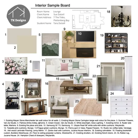 M10 Renno Interior Design Mood Board by Tara Dalzell on Style Sourcebook