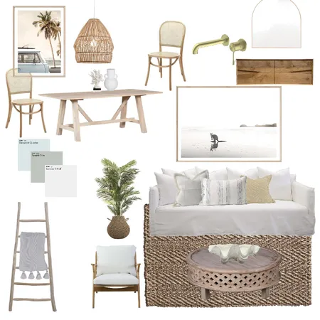 Beach house Interior Design Mood Board by Her Abode Interiors on Style Sourcebook