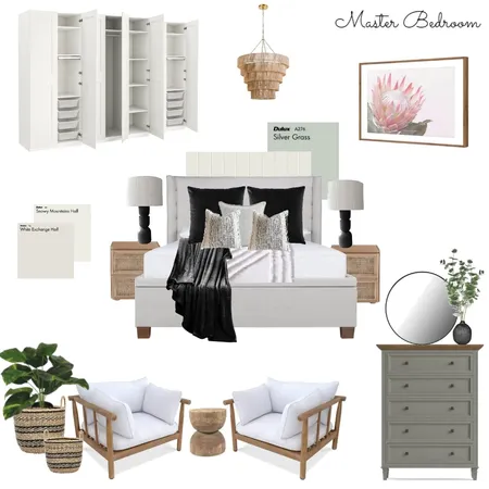 Module 10 - Master Bedroom Interior Design Mood Board by KGrima on Style Sourcebook