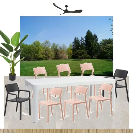 Alfresco - 6 pink chairs Interior Design Mood Board by Booth on Style Sourcebook