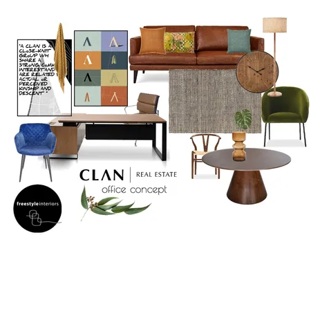 Clan Real Estate Interior Design Mood Board by freestyleinteriors on Style Sourcebook