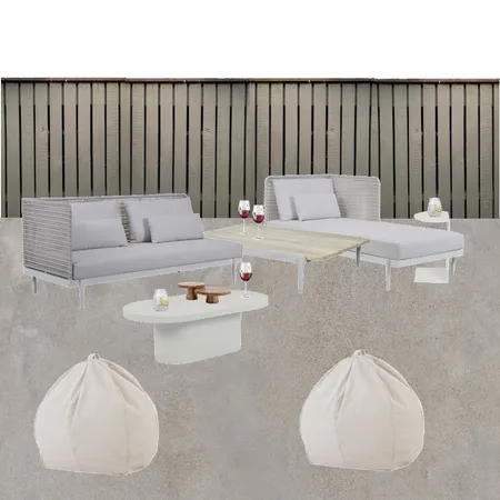 SPLATT - Outdoor Fireplace FINAL Interior Design Mood Board by Kahli Jayne Designs on Style Sourcebook