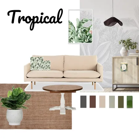 tropical Interior Design Mood Board by Valeriyaa on Style Sourcebook