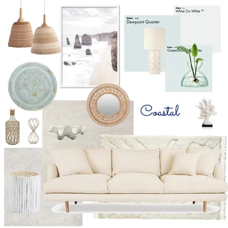 coastal Interior Design Mood Board by rhio on Style Sourcebook