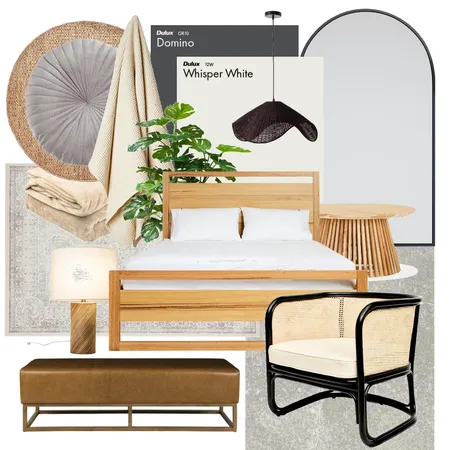 Natural Contemporary Mood board Competition Bedroom 1 Interior Design Mood Board by chantelle2 on Style Sourcebook