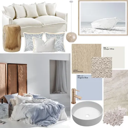 Coastal - Module 3 Interior Design Mood Board by Tiffanie Alexander Interiors on Style Sourcebook