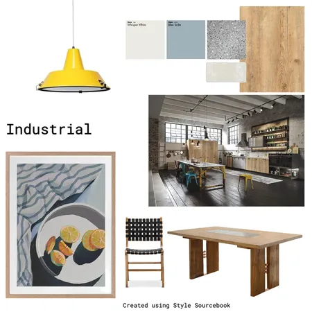 Industrial Interior Design Mood Board by Squid Inc Spaces on Style Sourcebook