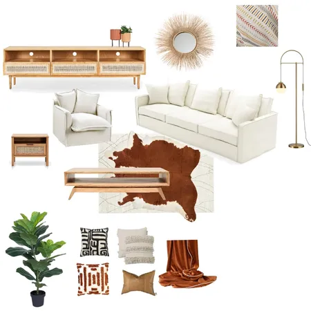 module 9 Living Room Interior Design Mood Board by Lien on Style Sourcebook