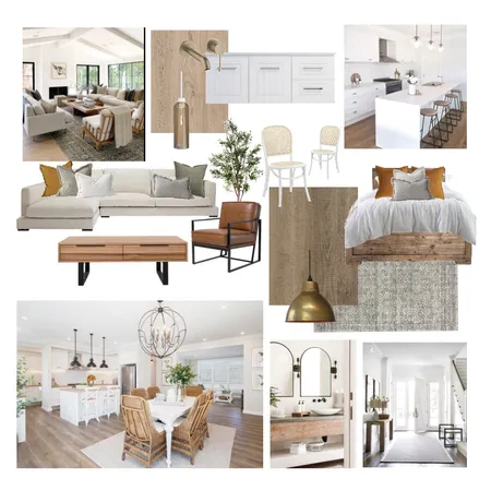 Modern Country Interior Design Mood Board by Emma Dickson Designs on Style Sourcebook