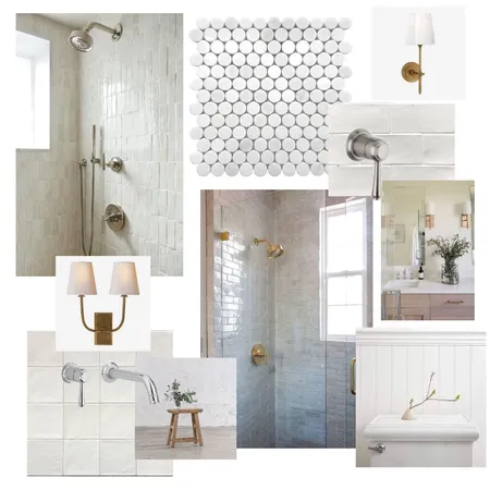 Brooke Bathroom Interior Design Mood Board by Olivewood Interiors on Style Sourcebook