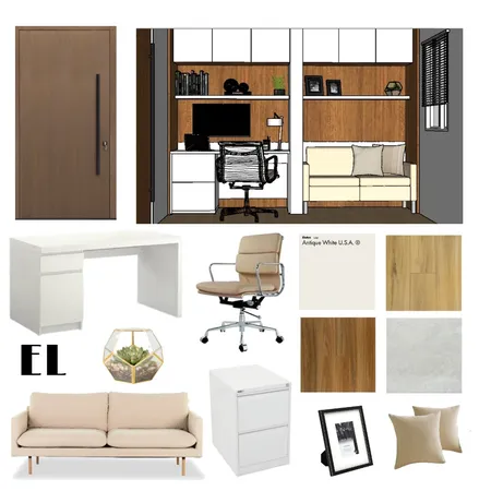 OFFICE 2 Interior Design Mood Board by elogelo on Style Sourcebook