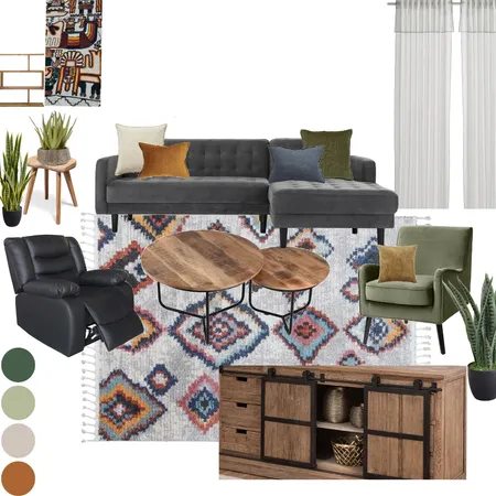 boho Interior Design Mood Board by sutuly on Style Sourcebook