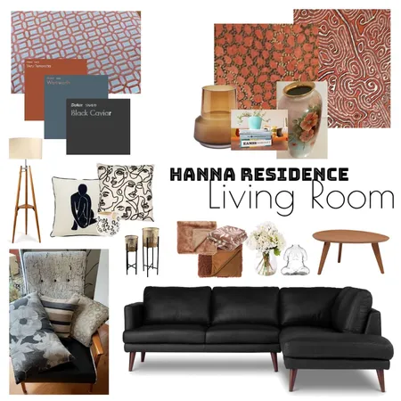 Hanna Living Area Interior Design Mood Board by Tracey Bryans on Style Sourcebook