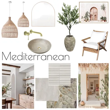 Mediterranean Interior Design Mood Board by michelle.parker on Style Sourcebook