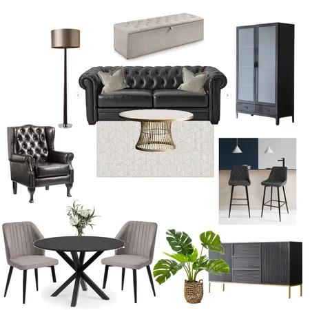 The Townhouse Living Ideas V6 Interior Design Mood Board by H | F Interiors on Style Sourcebook