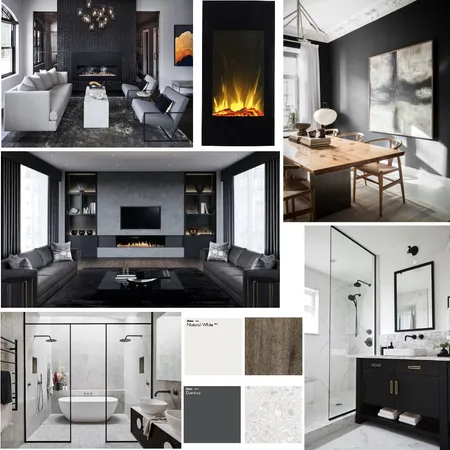 Lounge/Dining & Bathroom Interior Design Mood Board by alexandraross on Style Sourcebook