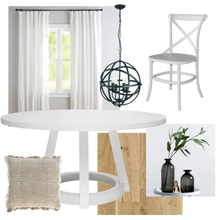 Black and White Hamptons Interior Design Mood Board by Charelle on Style Sourcebook