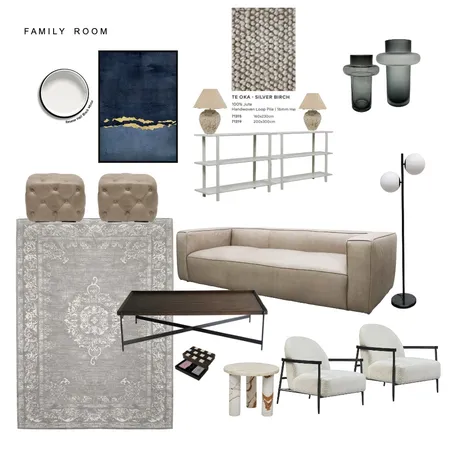 Family Living Room Interior Design Mood Board by Inar Kardaman on Style Sourcebook