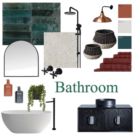 bathroom Interior Design Mood Board by tesswatt on Style Sourcebook