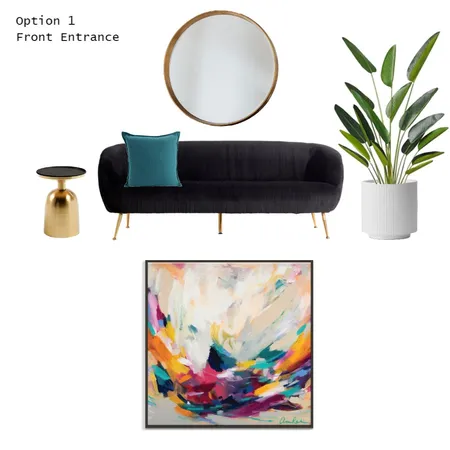 Front Entrance Opt1 Dan Interior Design Mood Board by Harluxe Interiors on Style Sourcebook