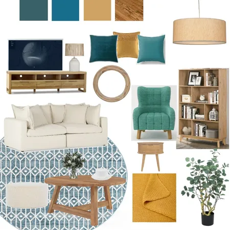 Living Room 1 Interior Design Mood Board by Vidya Reddy on Style Sourcebook