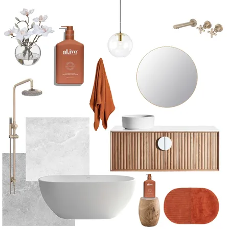 Bathroom mood board Interior Design Mood Board by JK88 on Style Sourcebook