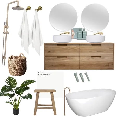 bathroom Interior Design Mood Board by zoe bishop on Style Sourcebook