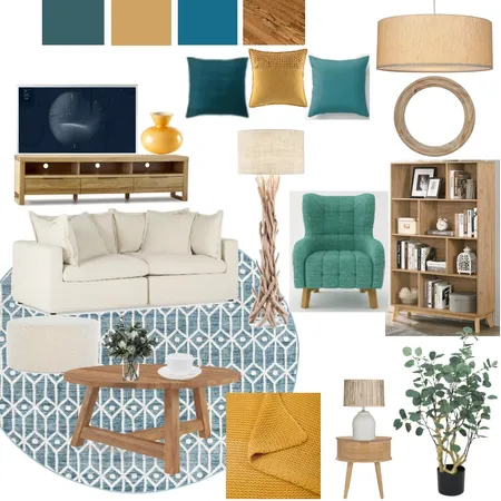 Living Room 1 Interior Design Mood Board by Vidya Reddy on Style Sourcebook